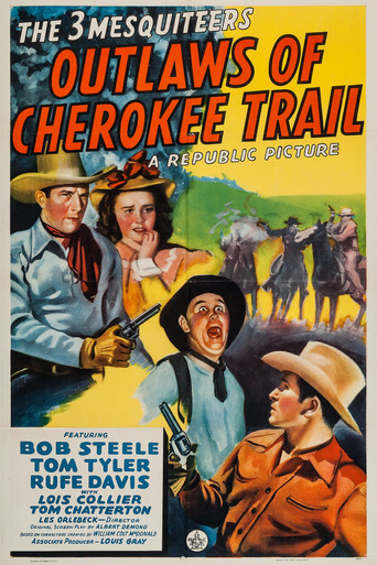 Outlaws of Cherokee Trail movie poster