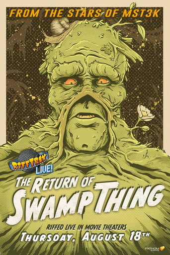 RiffTrax Live: The Return of Swamp Thing movie poster
