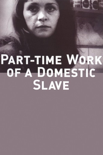Part-Time Work of a Domestic Slave movie poster