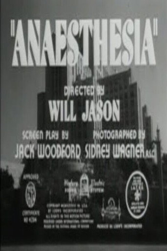 Anaesthesia movie poster