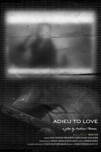 adieu to love movie poster