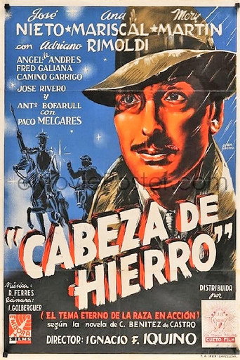 Cabeza de hierro movie poster
