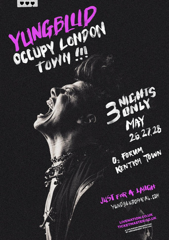 YUNGBLUD LIVE AT BRIXTON ACADEMY movie poster