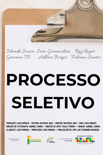 Processo Seletivo movie poster