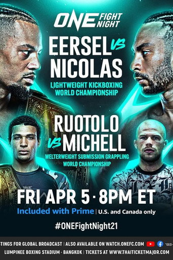 ONE Fight Night 21: Eersel vs. Nicolas movie poster