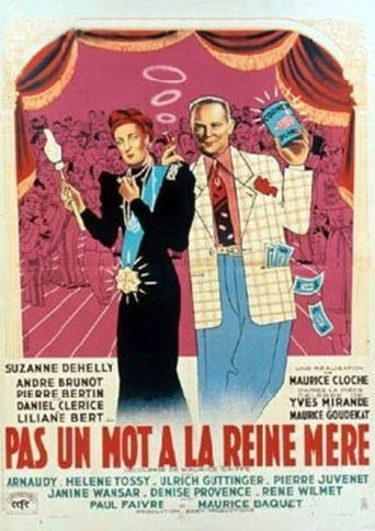 Pas un mot à la reine mère movie poster