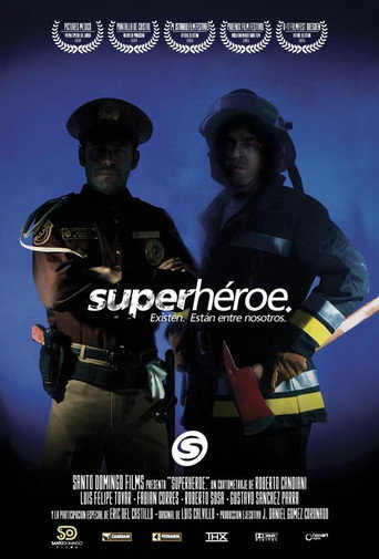 Superhéroe movie poster