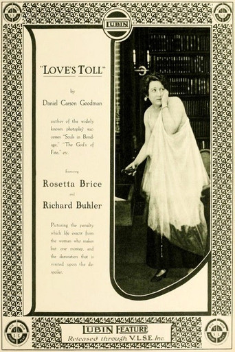 Love's Toll movie poster