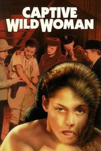 Captive Wild Woman movie poster