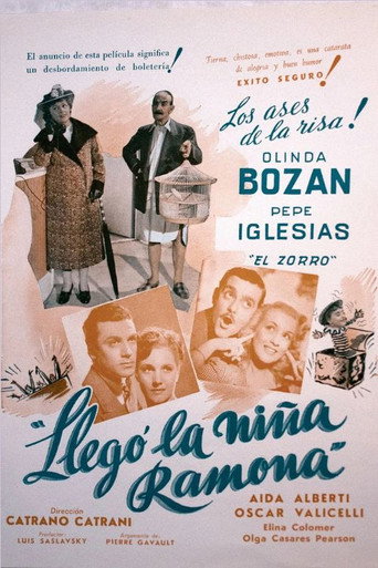 Llegó la niña Ramona movie poster