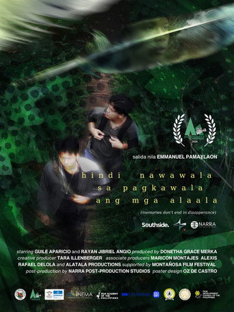 Memories Don't End in Disappearance movie poster