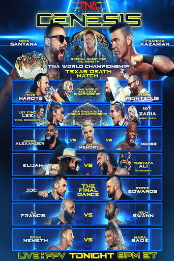 TNA Genesis 2026 movie poster