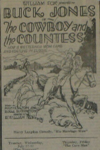 The Cowboy and the Countess movie poster