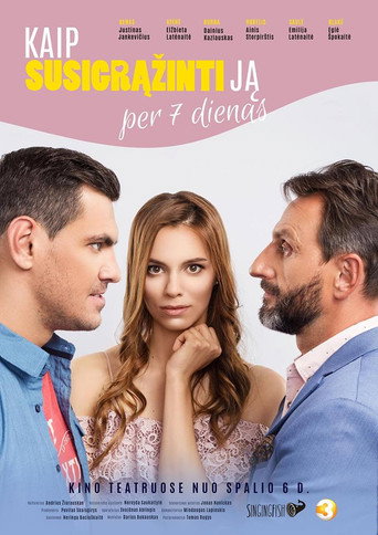How to win her back in 7 days movie poster