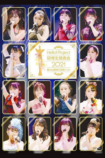Hello! Project Kenshuusei Happyoukai 2021 ~Haru no Koukai Jitsuryoku Shindan Test~ movie poster