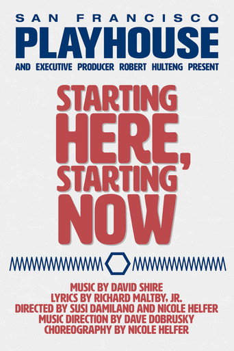 Starting Here, Starting Now movie poster