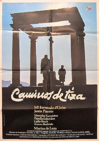 Caminos de tiza movie poster