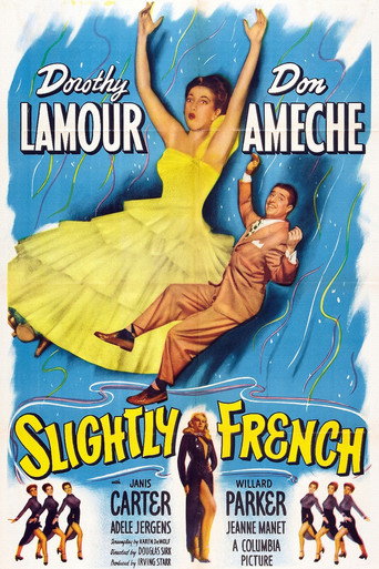 Slightly French movie poster