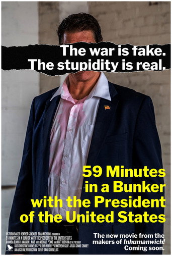 59 Minutes in a Bunker with the President of the United States movie poster