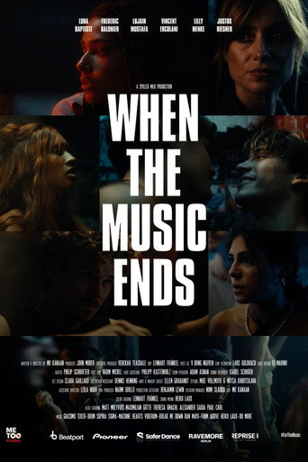 When the Music Ends movie poster
