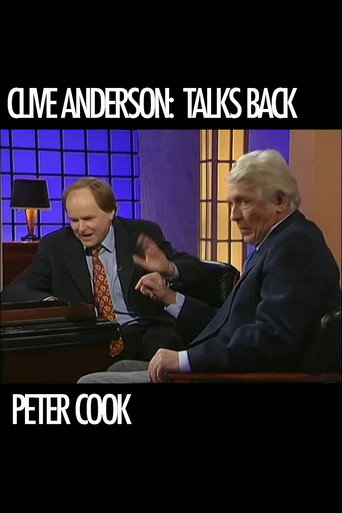 Clive Anderson Talks Back: Peter Cook movie poster