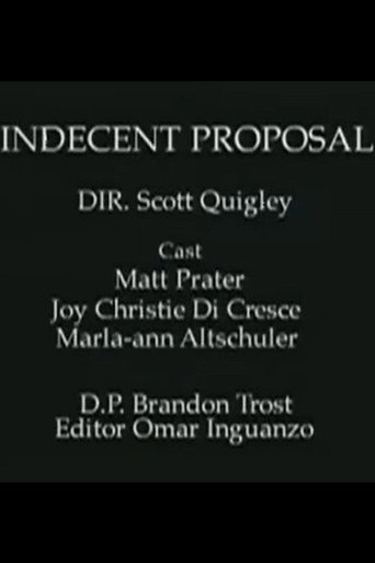 Indecent Proposal movie poster