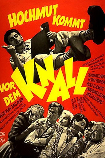 Hochmut kommt vor dem Knall movie poster