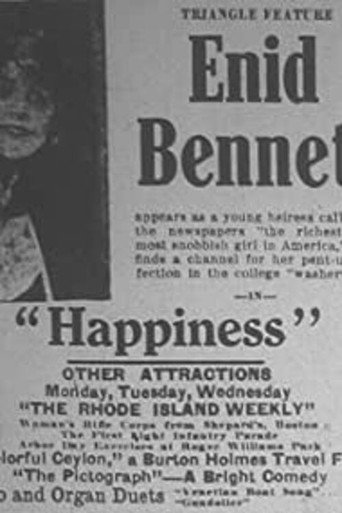 Happiness movie poster