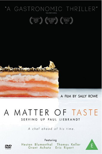 A Matter of Taste: Serving Up Paul Liebrandt movie poster