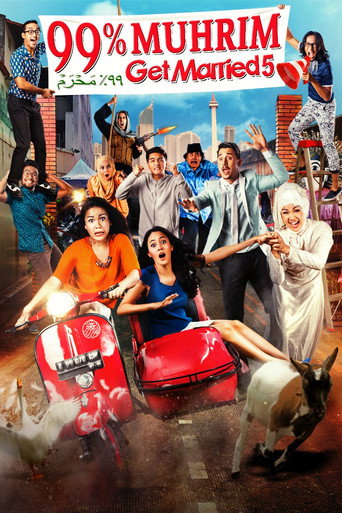 99% Muhrim - Get Married 5 movie poster