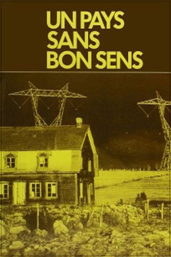 Un pays sans bon sens! movie poster