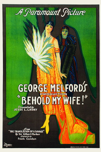 Behold My Wife movie poster