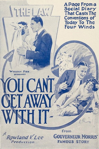 You Can't Get Away with It movie poster