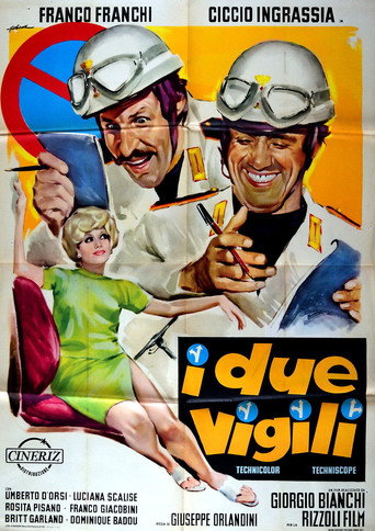 I due vigili movie poster