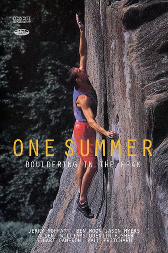 One Summer: Bouldering in the Peak movie poster