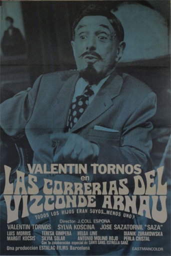 Las correrías del Vizconde Arnau movie poster