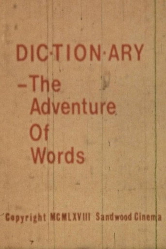 Dictionary: The Adventure of Words movie poster