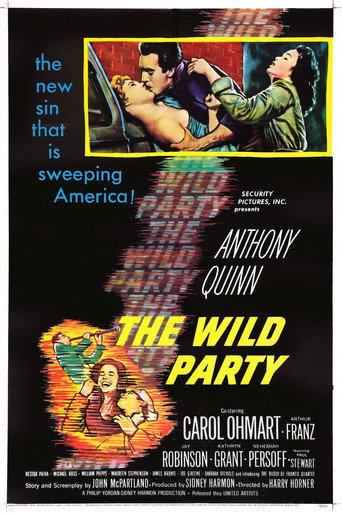The Wild Party movie poster