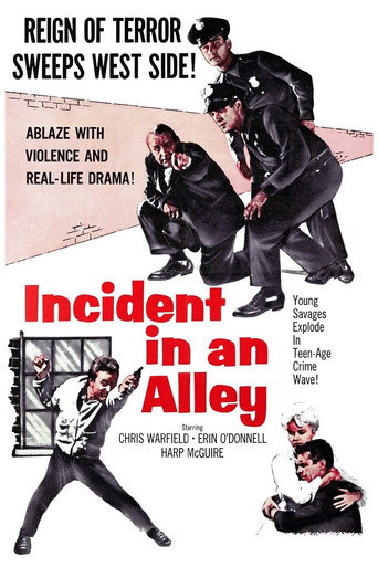 Incident in an Alley movie poster