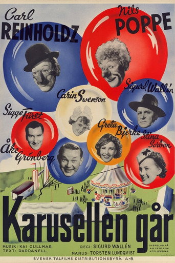 Karusellen går movie poster
