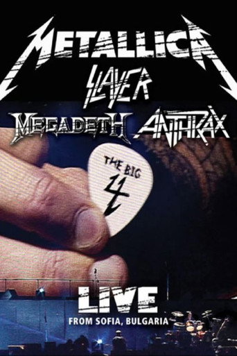 Anthrax - The Big Four - Live from Sofia, Bulgaria movie poster