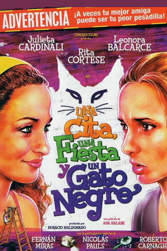 Una cita, una fiesta y un gato negro movie poster