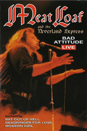 Meat Loaf: Bad Attitude Live movie poster