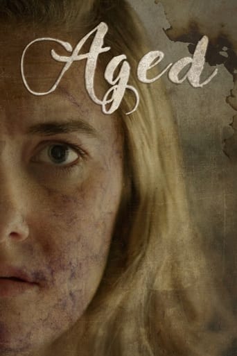 Aged movie poster