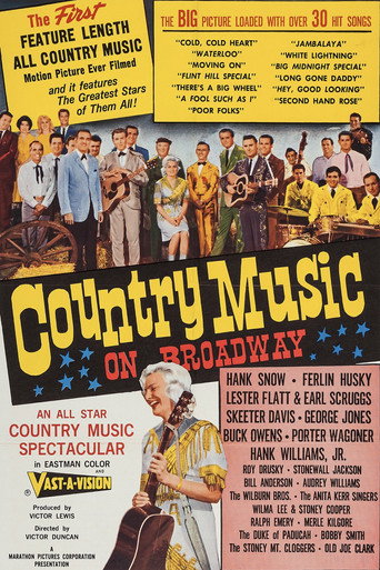 Country Music on Broadway movie poster