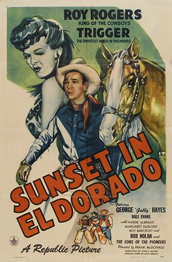 Sunset in El Dorado movie poster