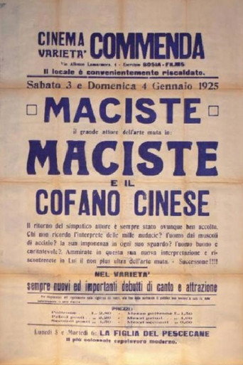 Maciste und die chinesische Truhe movie poster