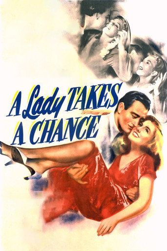 A Lady Takes a Chance movie poster