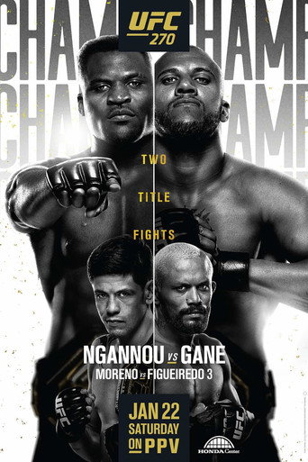 UFC 270: Ngannou vs. Gane movie poster