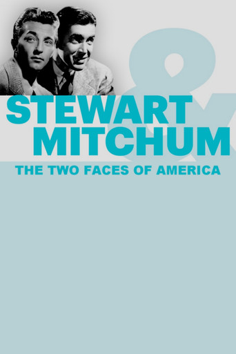 Stewart & Mitchum: The Two Faces of America movie poster